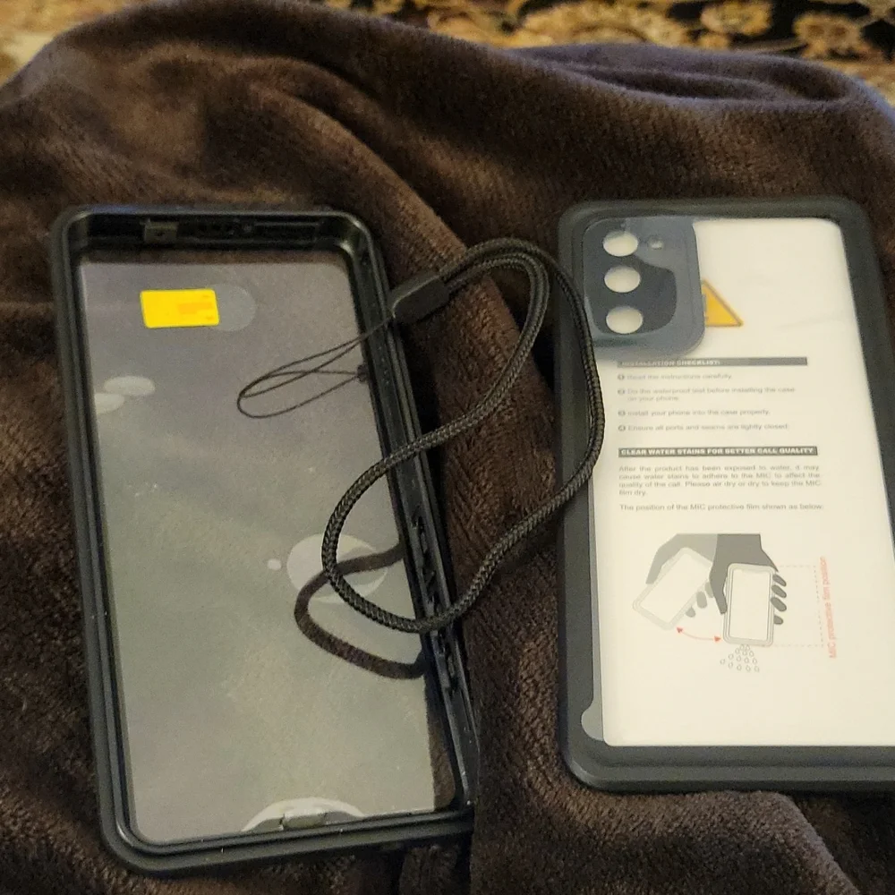 Meritcase waterproof Smartphone case for Galaxy S20 FE 5G black New in box…